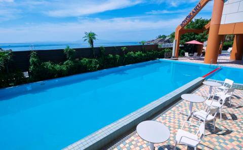 S077-001_望洋閣 1泊2食付 ペア宿泊券 海の見えるお部屋