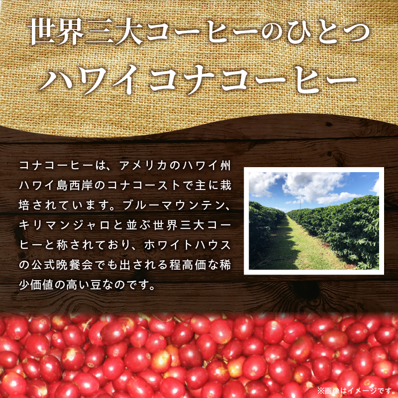 S018-009_自家焙煎 ハワイ コナコーヒー 100g×2袋