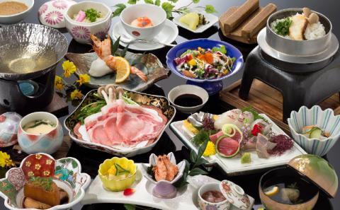 S077-001_望洋閣 1泊2食付 ペア宿泊券 海の見えるお部屋