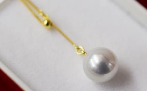 S101-258_天草産 9mm - 9.5mm Yスタイル ネックレス あこや真珠 ナチュラル ベネチアン K18 Pt850 真多麻級