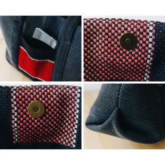 S145-001_消防団服 アップサイクル トートバッグ（小）