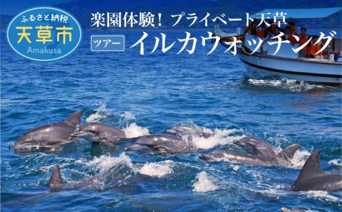 S125-004_楽園体験プライベート天草（ツアー：イルカウォッチング）