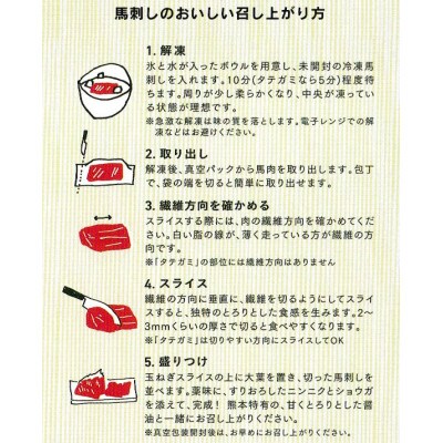 【カナダ産国内肥育】熊本直送　馬刺し　大トロ200g(美里町)【配送不可地域：離島】