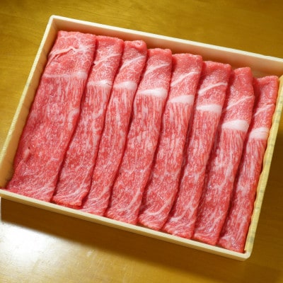 あか牛赤身モモスライスセット(あか牛モモスライス400g あか牛のたれ200ml付き)(美里町)【配送不可地域：離島】