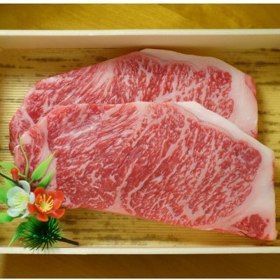 あか牛サーロインセット(あか牛サーロインステーキ200g×2枚 あか牛のたれ200ml付)(美里町)【配送不可地域：離島】