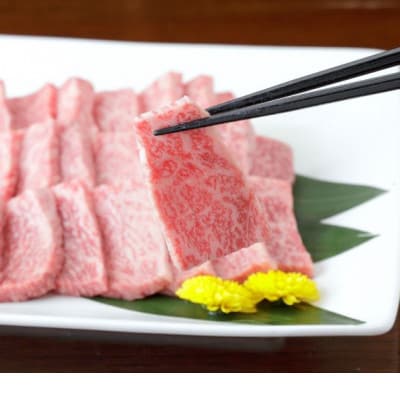 【黒毛和牛】熊本県産　焼き肉用　カルビ600g(300g×2パック)　(美里町)【配送不可地域：離島】