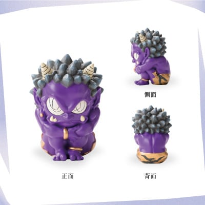【ふるさと納税】MOMOTARO Figure 瀧下和之 氏「鬼フィギュア(紫)」