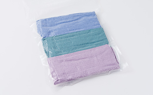 【日本製】MISATOカラータオル3色×各1枚(簡易包装)