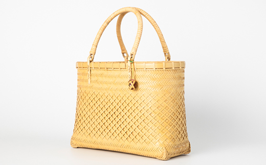 美里町産　竹雅のバンブーバスケット