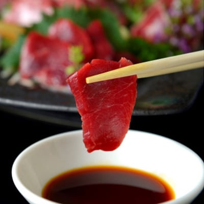 ヒロシのおすすめ!馬刺し5種スライスSE(美里町)【配送不可地域：離島】