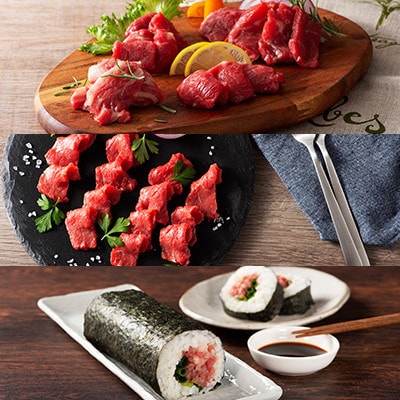 「熊本特産」フジチク厳選ふじ馬刺し6種セット(美里町)【配送不可地域：離島】