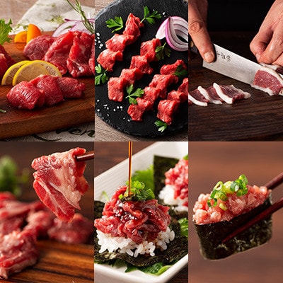 「熊本特産」フジチクオリジナル ふじ馬刺し堪能セット(美里町)【配送不可地域：離島】