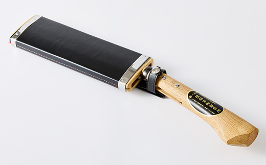 【隈部刃物製作所】熊本県伝統工芸品　腰鉈(鞘付き)【配送不可地域：沖縄県】