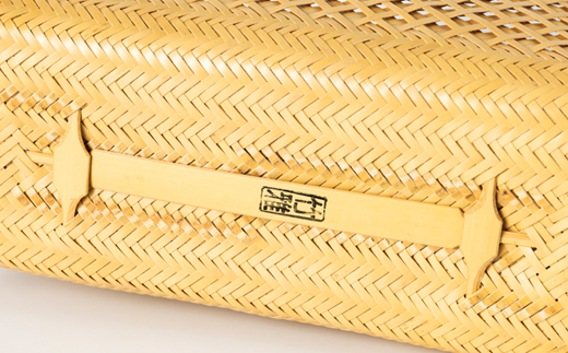 美里町産　竹雅のバンブーバスケット