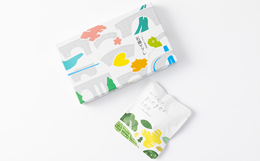 【熊本県美里町】石橋サブレ(9枚入り)と生姜紅茶セット