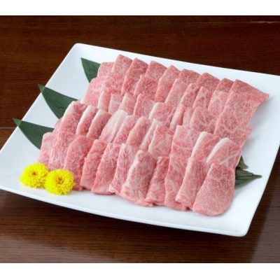 【黒毛和牛】熊本県産　焼き肉用　カルビ600g(300g×2パック)　(美里町)【配送不可地域：離島】