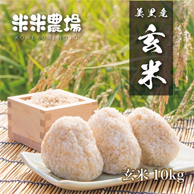 【令和7年産】九州のお米食味コンクール2年連続優勝!熊本県美里町のお米ヒノヒカリ玄米　10kg×1袋