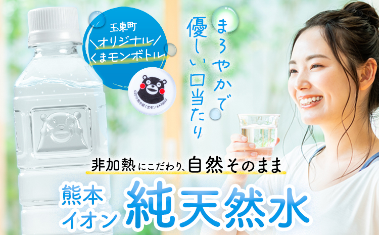 【6ヶ月定期便】水 500ml 家計応援 くまモン の ミネラルウォーター 天然水 熊本イオン純天然水 ラベルレス 45本 500ml 《申込み翌月から発送》 飲料水 定期 備蓄 備蓄用 箱 ペットボトル 防災用 調乳 ラベル ミネラルウオーター---gkt_gfrsttei_r7_36000_45p_mo6--- st-p