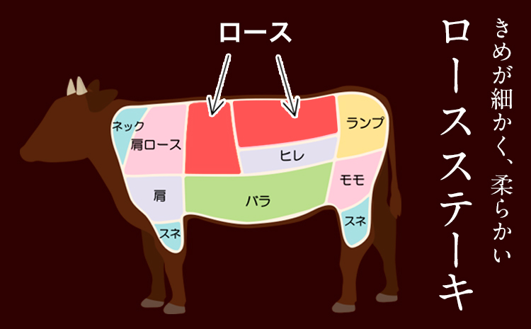 あか牛（褐毛和種）ロースステーキ (リブまたはサーロイン) 250g×2 500g 熊本県産 肉 和牛 牛肉 赤牛 あかうし リブロース サーロイン 冷凍 《2026年1月中旬-3月末頃出荷》送料無料---gkt_fakstk_bc13_r8_15000_500g---