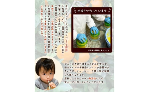 『菅本果実園』こだわりの手搾りみかんジュースセット 太陽の雫530ml×1本早生の極み530ml×1本《11月下旬‐4月末頃出荷》 ---sg_mikanju_cf114_25_17500_2i---