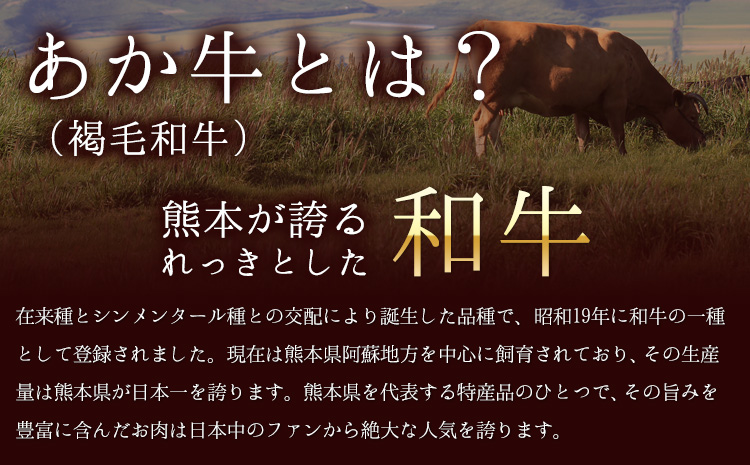 あか牛(褐毛和牛) ローススライス (リブまたはサーロイン) 500g 熊本県産 肉 和牛 牛肉 赤牛 あかうし リブロース サーロイン 冷凍 《4月上旬-4月末頃出荷予定》送料無料 熊本県長洲町---ng_fakaslice_ac4_r7_15000_500g---st-p