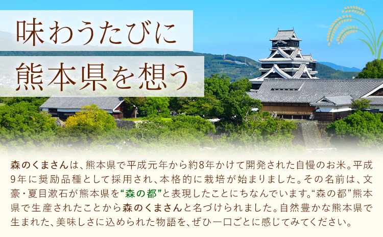 令和7年産 米 森のくまさん 5kg くまもと食彩の力《60日以内に出荷予定(土日祝除く)》熊本県 長洲町 お米 こめ コメ---sn_kmmk_60d_r7_16000_5kg---