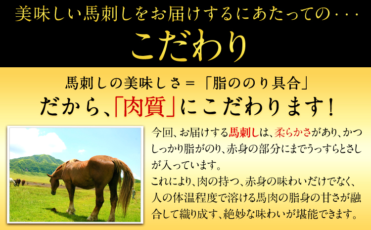 馬刺し 復興福袋6種セット 馬肉 トロ ハンバーグ ユッケ 赤身 株式会社千興ファーム《60日以内に出荷予定(土日祝除く)》---sn_ffkoub_60d_r7_13000_6set---
