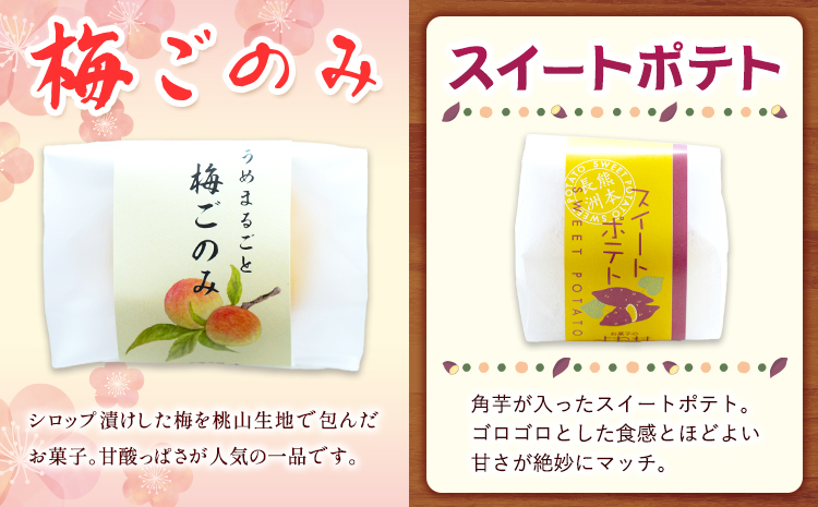 お菓子 和菓子詰め合わせ 20個 お菓子のよね村《30日以内に出荷予定(土日祝除く)》熊本県 長洲町 梅ごのみ 的ばかい 金魚もなか スイートポテト 送料無料---sn_yonetm_30d_r7_15500_20p---st-p