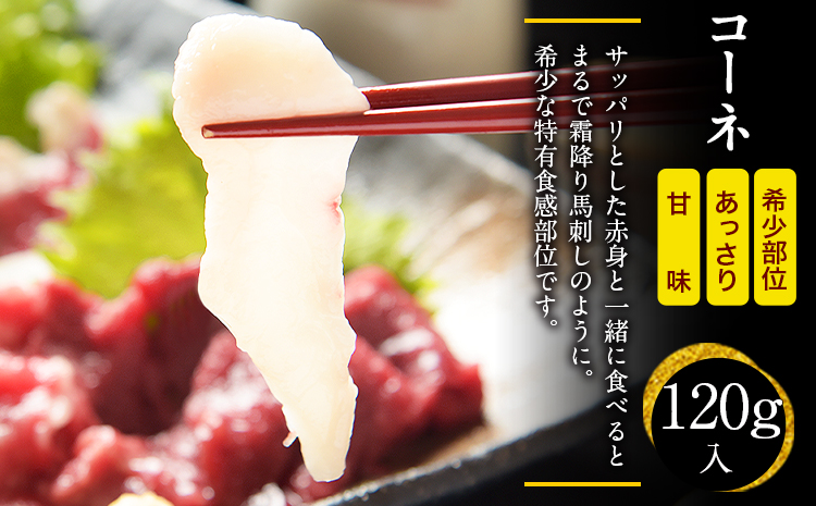 馬刺しの皿盛り (スライス) 640g 馬刺し 赤身 フタエゴ タレ付き 《30日以内に出荷予定(土日祝除く)》---ng_fjs03_30d_r7_18500_640g---st-p