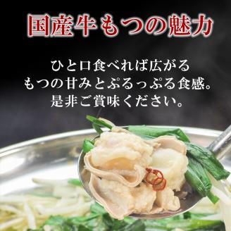 和牛もつ鍋ミックスホルモン  500g×2、もつ鍋スープ醤油味7倍濃縮 30g×8| 熊本県 熊本 くまもと 和水町 なごみまち なごみ 牛肉 肉 国産 もつ鍋 ホルモン もつ モツ スープ ミックス