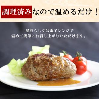 こだわり手作りハンバーグ 150g×7個 計1050g 和風ソース付き | 熊本県 熊本 くまもと 和水町 なごみ 馬肉 牛肉 くまもと黒毛和牛 黒毛和牛 150g 7個 小分け