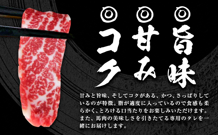 馬刺し 霜降り馬刺し スライス 200g 有限会社　桜屋《60日以内に出荷予定(土日祝除く)》 馬刺し 馬肉 熊本県 大津町---so_fmassm_60d_r8_21500_200g---
