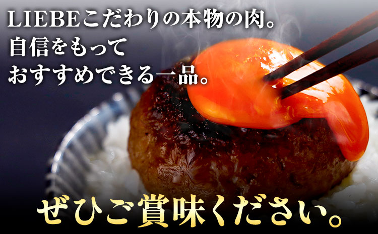 厳選くまもと黒毛和牛ハンバーグ 5個 (1個150g)《30日以内に出荷予定(土日祝除く)》熊本県 大津町 和牛焼肉LIEBE くまもと黒毛和牛 ハンバーグ 冷凍 リーベ---so_fliekrham_30d_r7_15000_5p---
