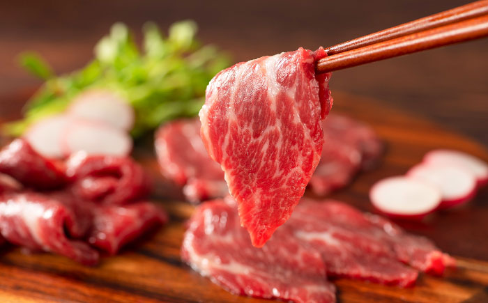 【年内発送は12月11日ご入金分まで！】ふじ馬刺し詰合せ【彩】 / 食べ比べ 国産 馬肉 赤身 熊本県 菊陽町【株式会社フジチク】 [BHAD106]