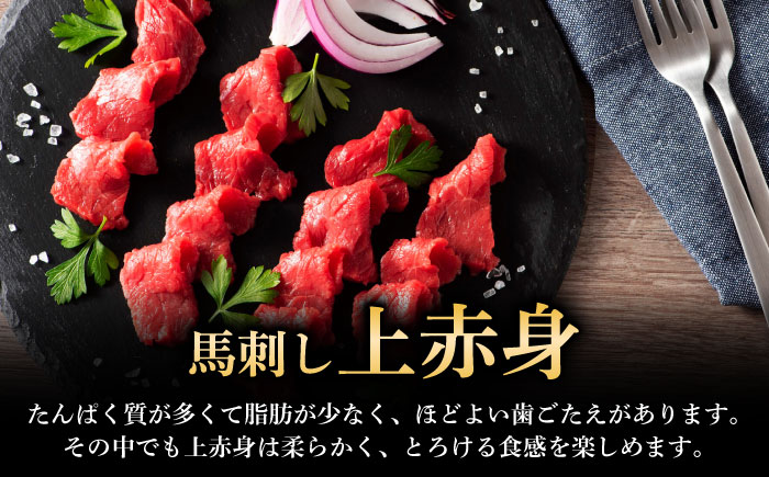 ふじ馬刺し 600g セット 3994 / 食べ比べ うま ばにく 冷凍 馬肉 赤身 熊本県 菊陽 九州 新鮮 お祝い 家族 親戚 集まり おもてなし 名物【株式会社フジチク】 [BHAD130]