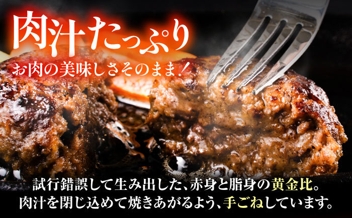 黒毛和牛 ハンバーグ 4個 (120g×1個入×4パック) 【株式会社中野畜産】 [BHAQ002]