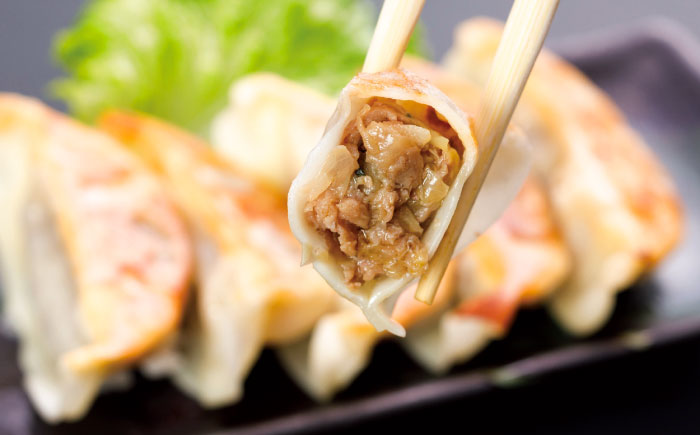 【年内発送は12月18日ご入金分まで！】熊本和牛あか牛ぎょうざセット(60個入り)【有限会社　三協畜産】 [BHAS007]