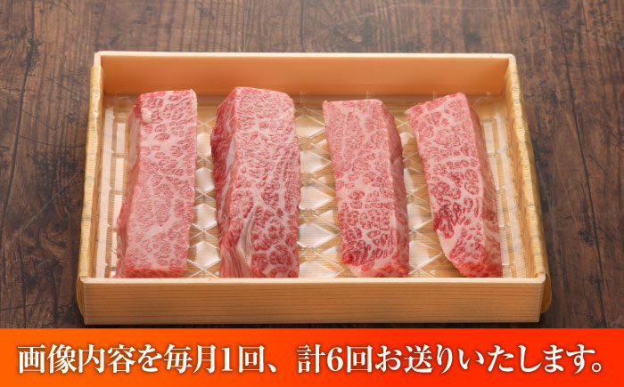 【全6回定期便】【GI認証】くまもとあか牛三角バラステーキ 約120g×4枚 / 菊陽町 あかうし 熊本県 肉 にく niku ブランド 旨み 【有限会社 三協畜産】 [BHAS094]