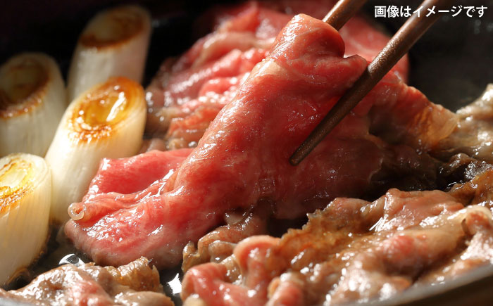 【全6回定期便】GI認証 くまもとあか牛 すき焼き 約500g 計約3kg / 霜降り 高品質 あか牛 牛肉 熊本県 菊陽町【菊陽町(阿蘇牧場)】 [BHAZ029]