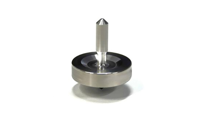 精密コマ / コマ 玩具 超精密加工技術 文字刻印 駒 スチール  職人 遊び心 熊本 菊陽町【ナカヤマ精密株式会社】 [BHBI007]