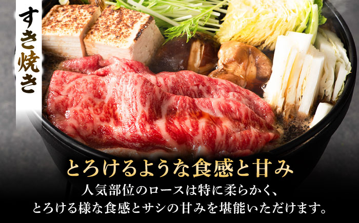 くまもと黒毛和牛「藤彩牛」　すき焼き・しゃぶしゃぶ2種セット 計約800g (モモ、ロース各約400g)　【株式会社フジチク】 [BHAD128]