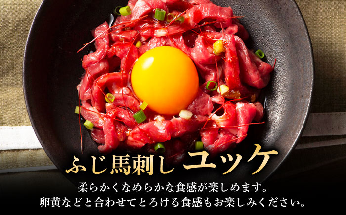 ふじ馬刺し 600g セット 3994 / 食べ比べ うま ばにく 冷凍 馬肉 赤身 熊本県 菊陽 九州 新鮮 お祝い 家族 親戚 集まり おもてなし 名物【株式会社フジチク】 [BHAD130]