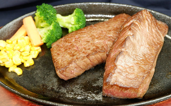 【GI認証】くまもとあか牛カイノミステーキ 約120g×3枚 / 菊陽町 あかうし 熊本県 肉 にく niku ブランド 旨み【有限会社 三協畜産】 [BHAS010]