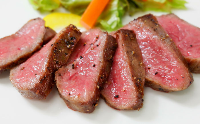 【GI認証】くまもとあか牛三角バラステーキ 約120g×4枚 / 菊陽町 あかうし 熊本県 肉 にく niku ブランド 旨み 【有限会社 三協畜産】 [BHAS021]