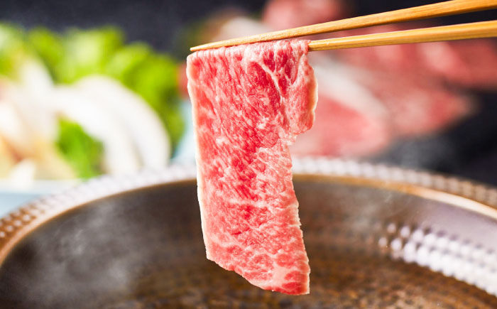 【全3回定期便】熊本和牛あか牛リブローススライス 約400g / 菊陽町 あかうし 熊本県 肉 にく niku ブランド 旨み【有限会社　三協畜産】 [BHAS039]