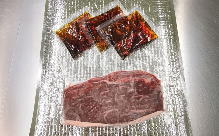 【全3回定期便】あか牛丼(2人前)セット / 菊陽町 あかうし 熊本県 肉 にく niku ブランド 旨み【有限会社　三協畜産】 [BHAS048]