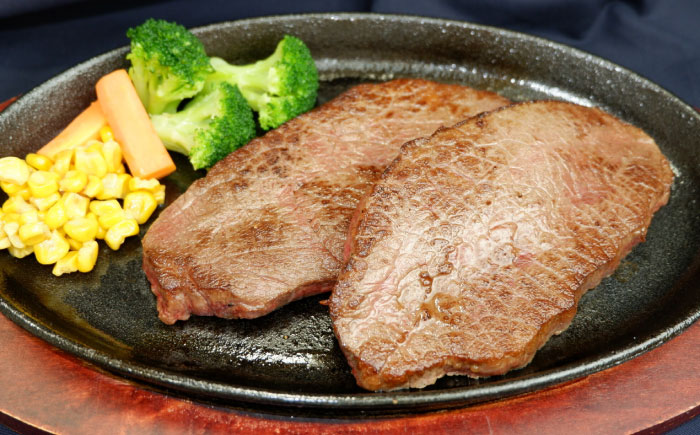 【全3回定期便】【GI認証】くまもとあか牛クリミステーキ 約150g×3枚 / 菊陽町 あかうし 熊本県 肉 にく niku ブランド 旨み 【有限会社 三協畜産】 [BHAS063]