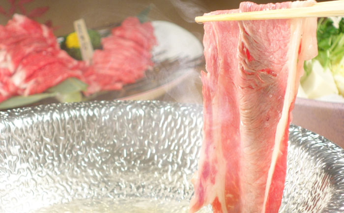 【全3回定期便】【GI認証】くまもとあか牛赤身モモスライス 約400g / 菊陽町 あかうし 熊本県 肉 にく niku ブランド 旨み 【有限会社 三協畜産】 [BHAS096]