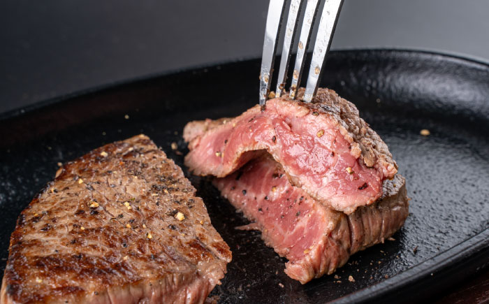 熊本県産 あか牛 ミニステーキ 約480g / ランプ 牛肉 赤牛 牛肉 ステーキ ミニステーキ 熊本県【合同会社 たべたせいか】 [BHBY010]