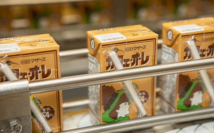 らくのうマザーズカフェオレ　紙パック250ml×24本 / 飲料 常温保存可能 熊本県 特産品【合同会社 たべたせいか】 [BHBY014]